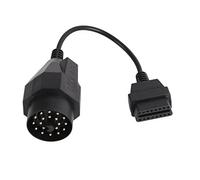 Adaptador Redondo 20 a 16 Pins,Compatible con Múltiples Modelos Automotriz,Conector Universal Vehículos,Herramienta Reparación Diagnóstico para Taller Profesional y Aficionados DIY