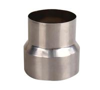 Adaptador Reductor Conducto, 1 Uds. Tubo reductor de extensión de estufa, cabeza grande a pequeña de acero inoxidable(7cm~6cm)
