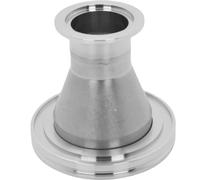 Adaptador reductor cónico de acero inoxidable ISO-KF NW-40 a ISO-LF NW-100, tamaño de brida KF-40 a ISO-160, accesorios de vacío(KF-25 ISO63)