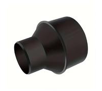 Adaptador reductor cónico de durabilidad de 4 pulgadas a 2-1/2 pulgadas, reductor de cono de manguera para colector de extracción de maquinaria de carpintería