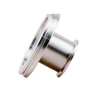 Adaptador reductor cónico de vacío con brida SS304 a KF16 KF25 KF40 KF50, conector unión reductora triple abrazadera rápida(ISO80 to KF50)