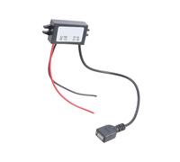 Adaptador reductor de 12 V-24 V 5 V 3 A, módulo de carga USB para cámaras de seguridad automotrices