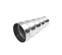 Adaptador Reductor De 5 Pasos Para Escape De Acero Inoxidable 201 Conector De Tubo Cónico Tubos Escape Automóviles