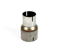 Adaptador reductor de acero universal de 63,5 mm a 55 mm/76 mm a 63,5 mm/76 mm/76 mm a 55 mm, reducción de escape LLK (76 mm a 55 mm)