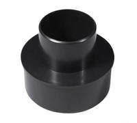 Adaptador reductor de manguera de vacío, conector de conducto de plástico para sistema de recolección de polvo, herramienta de taller, calidad del aire (100 mm-63 mm)