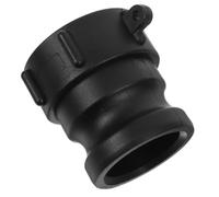 Adaptador Reductor Ibc Acoplamiento de Leva S60x6 a Macho 2 Pulgadas Negro | Conector Rápido para Mangueras de 2 Pulgadas, Material Plástico y Metal, Uso en Logística y Mantenimiento