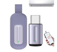 Adaptador remoto IR - Controlador electrónico para el hogar, convertidor remoto para smartphone, accesorio de proyector de aire acondicionado de TV con función de control remoto para dormitorio