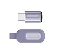 Adaptador remoto ultrared de tamaño de bolsillo para teléfono con puerto tipo C para operar electrodomésticos a través de una aplicación dedicada, no requiere red, adaptador de controlador ultrared