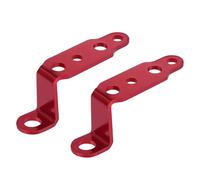 Adaptador Retrovisor Abrazadera De Extensión Para Espejo Retrovisor Motocicleta, Accesorios Para Scooter(RED)