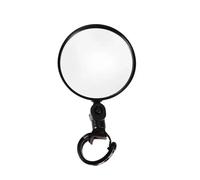 Adaptador Retrovisor Espejo Retrovisor Para Bicicleta Y Motocicleta Con Rotación 360 grados Ajustable Redondo Elíptico Para Accesorios Carretera