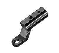 Adaptador Retrovisor Soporte Expansor Para Espejo Retrovisor De Motocicleta, Adaptador Extensión, Elevador, Accesorio Para(BLACK)