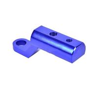 Adaptador Retrovisor Soporte Expansor Para Espejo Retrovisor Motocicleta 22 Mm Adaptador Abrazadera Montaje Soportes Extensión Para Espejos, Accesorios Palanca(Blue)