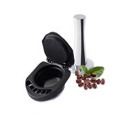 Adaptador reutilizable café para máquina Dolce Gusto, convertidor de café molido recargable compatible con Piccolo XS, Mini Me Genis S y soporte para crema