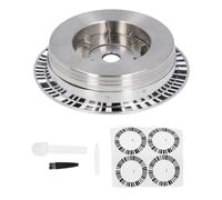 Adaptador reutilizable de cápsulas de café de acero inoxidable, convertidor de cápsulas de café para, filtro de precisión con pinzas de cepillo de cuchara, diseño duradero para