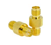 Adaptador RF Hembra RP-SMA, Conector Coaxial De Frecuencia SMA A, Convertidor(Type 2,1PCS)