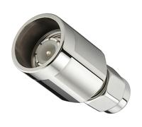 Adaptador RF NEX10 macho a SMA macho, conector coaxial de alta frecuencia de 50 ohmios, 7.5 GHz, baja pérdida y bajo PIM para celdas pequeñas 5G, DAS, WLAN e infraestructura inalámbrica, IP67