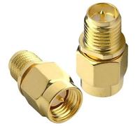 Adaptador RF Valueline VLSP02112A SMA RP-SMA Hembra/Macho Chapado Oro RoHS