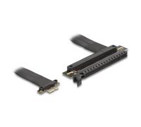 Adaptador Riser DeLOCK 81505 PCIe 3.0 x1 a x16 0.3 m negro