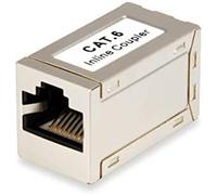 Adaptador rj45 cat.6 apantallado hembra - hembra