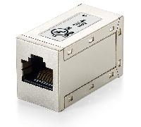 ADAPTADOR RJ45 CAT.6A ANTALLADO HEMBRA HEMBRA