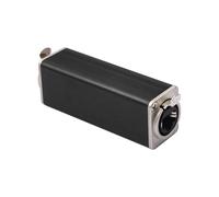 Adaptador RJ45 Hembra A Hembra con Bloqueo Giratorio y Protección para Altavoz, Amplificador y Mezclador.
