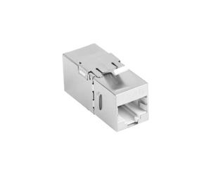 Adaptador RJ45 LANBERG Cat6 FTP Hembra-Hembra Compacto y Durable