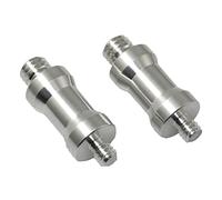 Adaptador roscado convertidor de 1/4 a 3/8 pulgadas RLECS 2 piezas de 1/4 pulgadas y 3/8 pulgadas convertidor tornillos roscados para trípode monopié cámara réflex digital, trípode y juego de