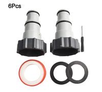 Adaptador roscado para la interfaz de la bomba de filtración Intex Convertir 1 25 a 1 mangueras Conexión estanca Material de PVC