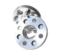 Adaptador Rueda Separadores Para Torneo Para Rafaga Para Vigor 4x114.3-64.1 Rosca 12 * 1.5 Espaciadores Ruedas Todoterreno Adaptador Rueda 4 Orificios(30mm silver)