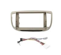 Adaptador Salpicadero para Coche 9 Pulgadas Y 22,86 Cm Decodificador Radio Android Panel Audio para Nissan para March para Micra K12 2002-2010 WEFOLCC(Frame Cable)