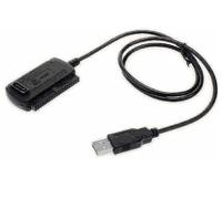Approx Adaptador APPC08 USB 2.0 a IDE/SATA Negro