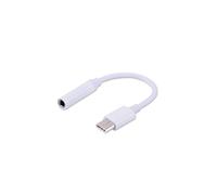 Adaptador SAVIO AK-35 Tipo-C - Jack 3,5 mm 0,12 m blanco