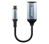 Adaptador Savio USB-C a HDMI 4K 60Hz Modelo AK-78