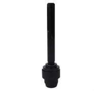 Adaptador SDS a SDS Plus 40Cr convertidor de brocas para martillo giratorio, conector de portabrocas de cambio rápido negro para herramientas eléctricas, longitud de 240 mm