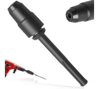Adaptador SDS Max to SDS Plus de 220 mm, adaptador de portabrocas para martillo perforador y martillo rotativo, acero de aleación, resistente a la corrosión, compatible con brocas y cinceles SDS Plus