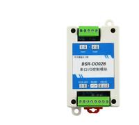 Adaptador Serial a Ethernet Serie CWT-BSR Di/Do / 0-20mA / 0-10V / Pt100 / termopar a módulo RS485 Modbus Rtu IO (Color : CWT-BSR-DO02B)