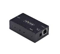 StarTech.com Adaptador Serie a Ethernet - Servidor LAN de Dispositivos Serie RS232 1 Puerto - PoE 802.3af - Carril DIN