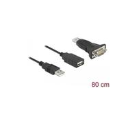 Adaptador Serie - DELOCK - 61506 - USB 2.0 - RS-232 - Color Blanco