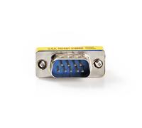 Adaptador serie Nedis - Adaptador | Conector D-SUB de 9 clavijas | Conector D-SUB de 9 clavijas | Niquelado | Metal | Caja