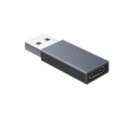 Adaptador Silver HT Logan A USB A 3.0 a USB C Gris