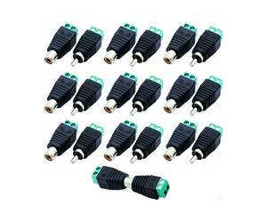 Adaptador sin soldadura para sistema de cámaras de seguridad CCTV que garantiza una fácil instalación y un diseño compacto, audio