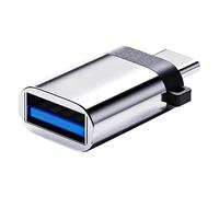 - Adaptador Smart Design Converter con puerto USB 3.0 de alta velocidad | Conector compatible con tipo C para dispositivos móviles y cuadernos y accesorios de conversión convenientes que se cargan