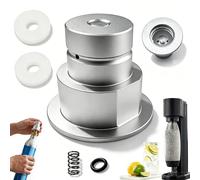 Adaptador Sod-astr-eam Convertidor de Rosca TR21 para Botella CO2 | Compatible con Sod-astr-eam Terra Art Duo Gaia Pieza de Aluminio Resistente con Juntas y Accesorios de Repuesto