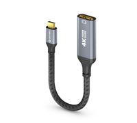 Adaptador Sonero de USB-C a DisplayPort - 4K60, 21,6Gbps - gris/negro - 0,10m