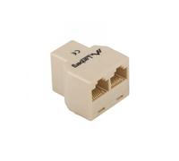 Adaptador splitter lanberg ad-rj45-2rj45-ou - rj45 hembra a 2*rj45 hembra - sin blindaje