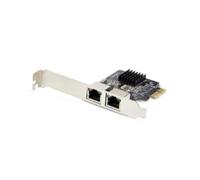 Tarjeta de Red PCIe - STARTECH.COM - 2 Puertos - 10/100/1000Mbps - Wake-on-LAN - VLAN