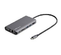 ADAPTADOR STARTECH USB-C MULTIPUERTO 10W PD HDMI/VGA SD-READ DKT30CHVAUSP