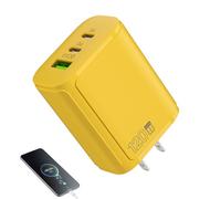 Adaptador STCDOSE - Tapón de pared para enchufes, adaptadores de zócalo - Caja de carga rápida de piedra | 12 W, tipo C, bloque de carga rápida, adepto del divisor de enchufe/zócalo Adapteu