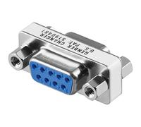 Adaptador sub-d9 hembra a subd9 hembra compacto