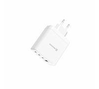 Adaptador Swissten GaN 2X USB-C 100W + 1X USB-C 20W + 1X USB-A 30W